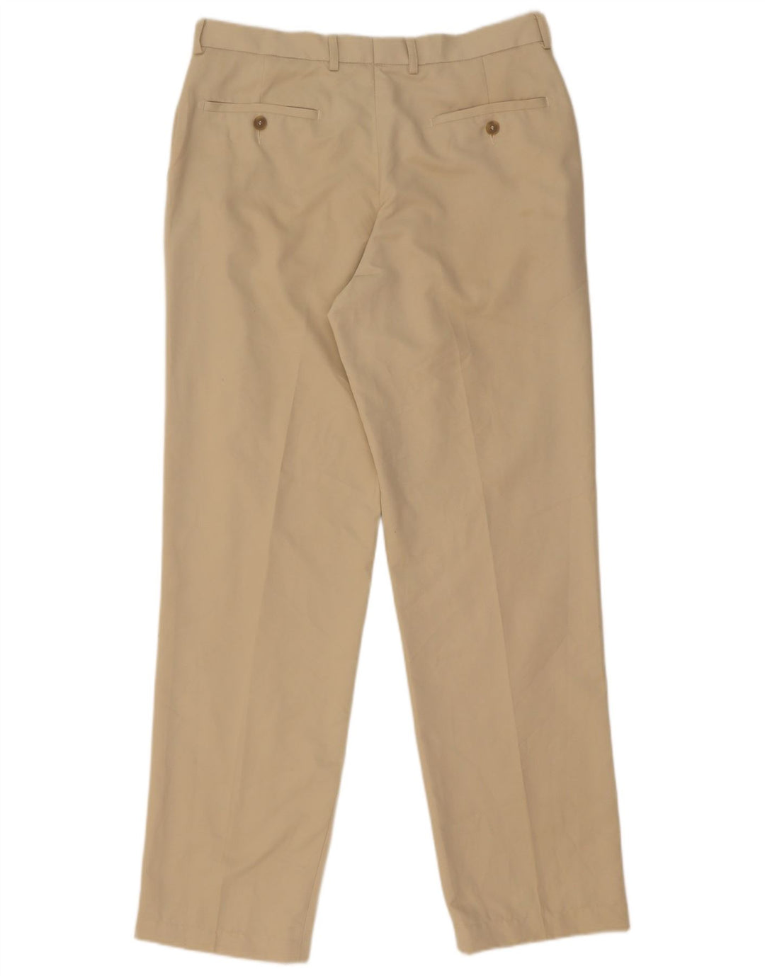 Marks & Spencer Ανδρικό ίσιο παντελόνι Chino W34 L33 Beige Polyester