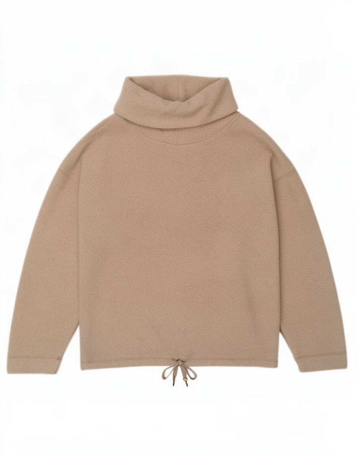 Marks & Spencer Γυναικείο ρολό φλις λαιμόκοψη UK 14 Medium Beige