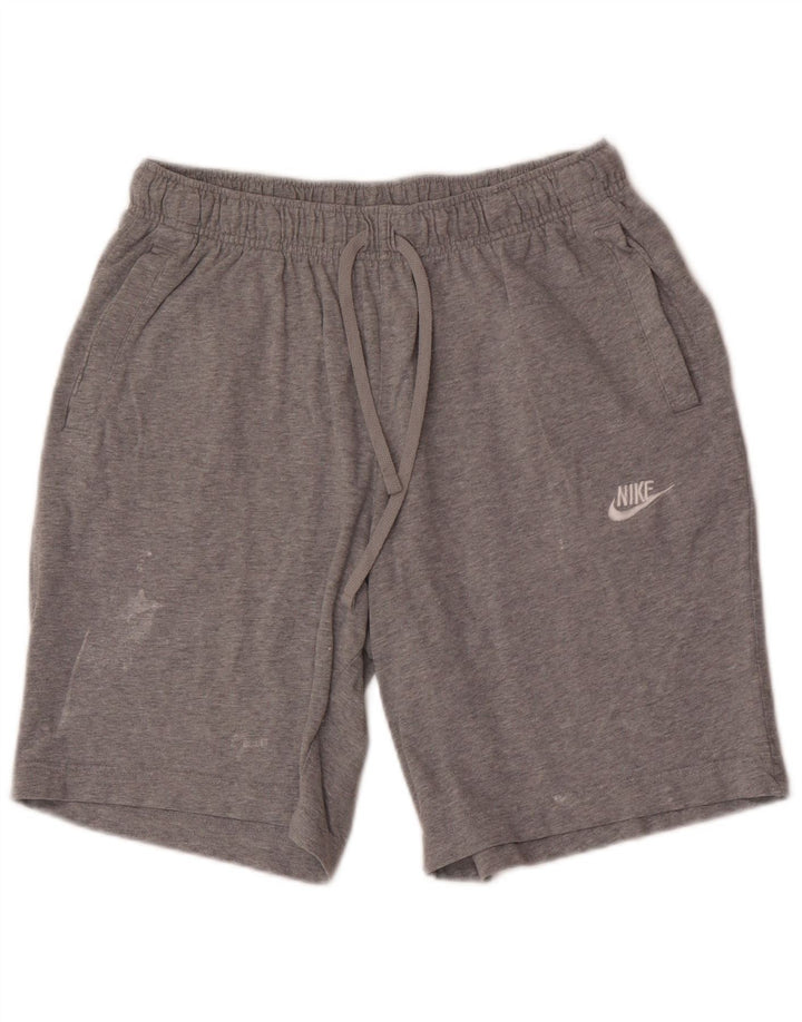 Γυναικείο αθλητικό σορτς Nike UK 12 μεσαίο γκρι βαμβακερό