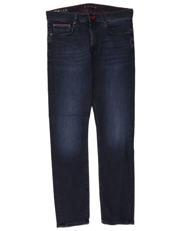 Tommy Hilfiger Ανδρικό Slim Jeans W32 L30 Navy Blue Cotton