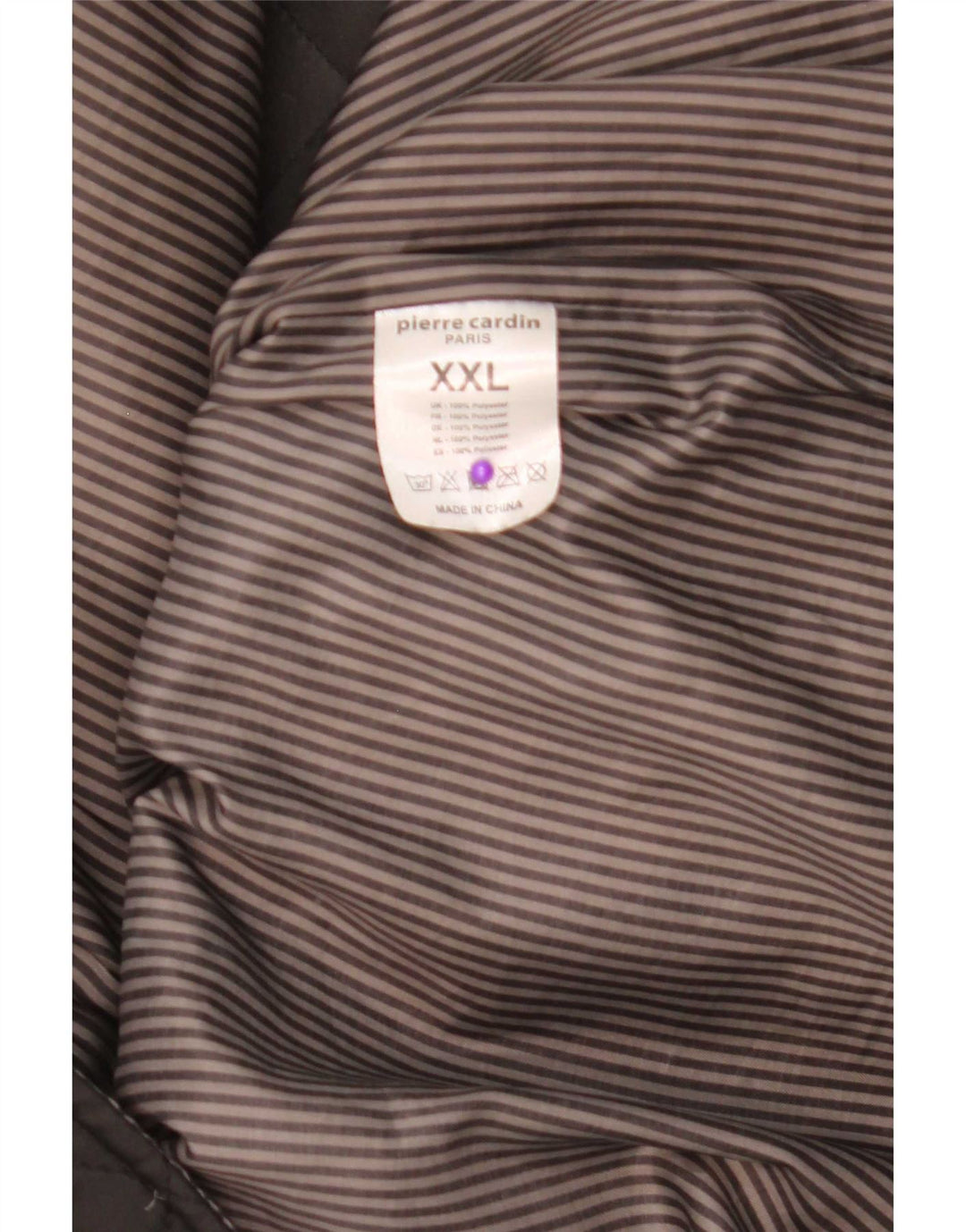 Pierre Cardin Ανδρικό καπιτονέ μπουφάν UK 44 2XL καφέ πολυεστέρας