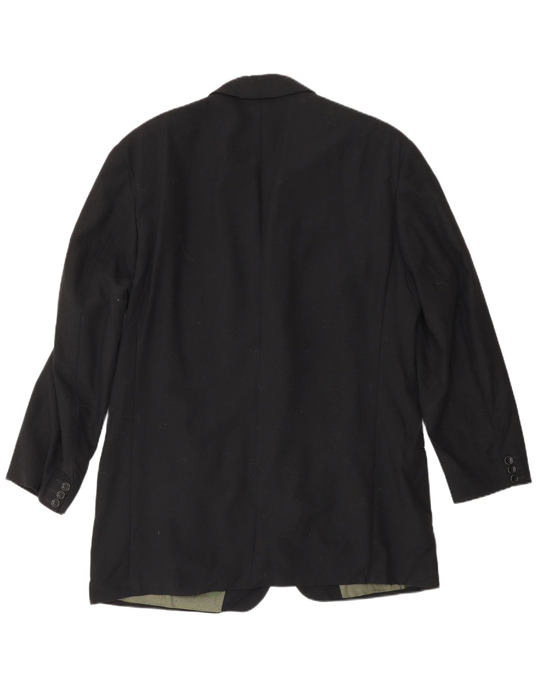 Hugo Boss Ανδρικό σακάκι με 3 κουμπιά μπλέιζερ UK 40 Μεγάλο Μαλλί Navy Blue