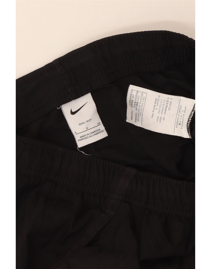 Ανδρικό παντελόνι αθλητικής φόρμας Nike Dri Fit Μικρό μαύρο πολυεστέρα