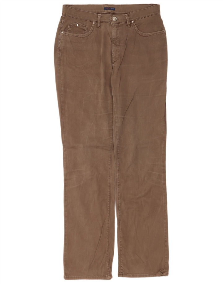 Ανδρικό τζιν Trussardi ίσιο W32 L33 Καφέ βαμβακερό
