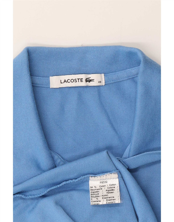 Γυναικείο πουκάμισο Polo Lacoste Μέγεθος 40 Μεσαίο Μπλε Βαμβακερό