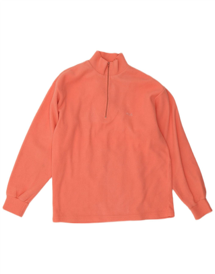 Fila Ανδρικό φερμουάρ Fleece Jumper IT 46 Small Pink