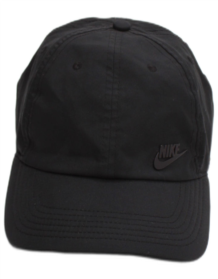 Ανδρικό γραφικό καπέλο μπέιζμπολ Nike One Size μαύρο βαμβακερό