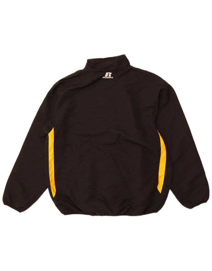 Russell Athletic Ανδρική αθλητική φόρμα Top Jacket UK 40 Large Black Polyester