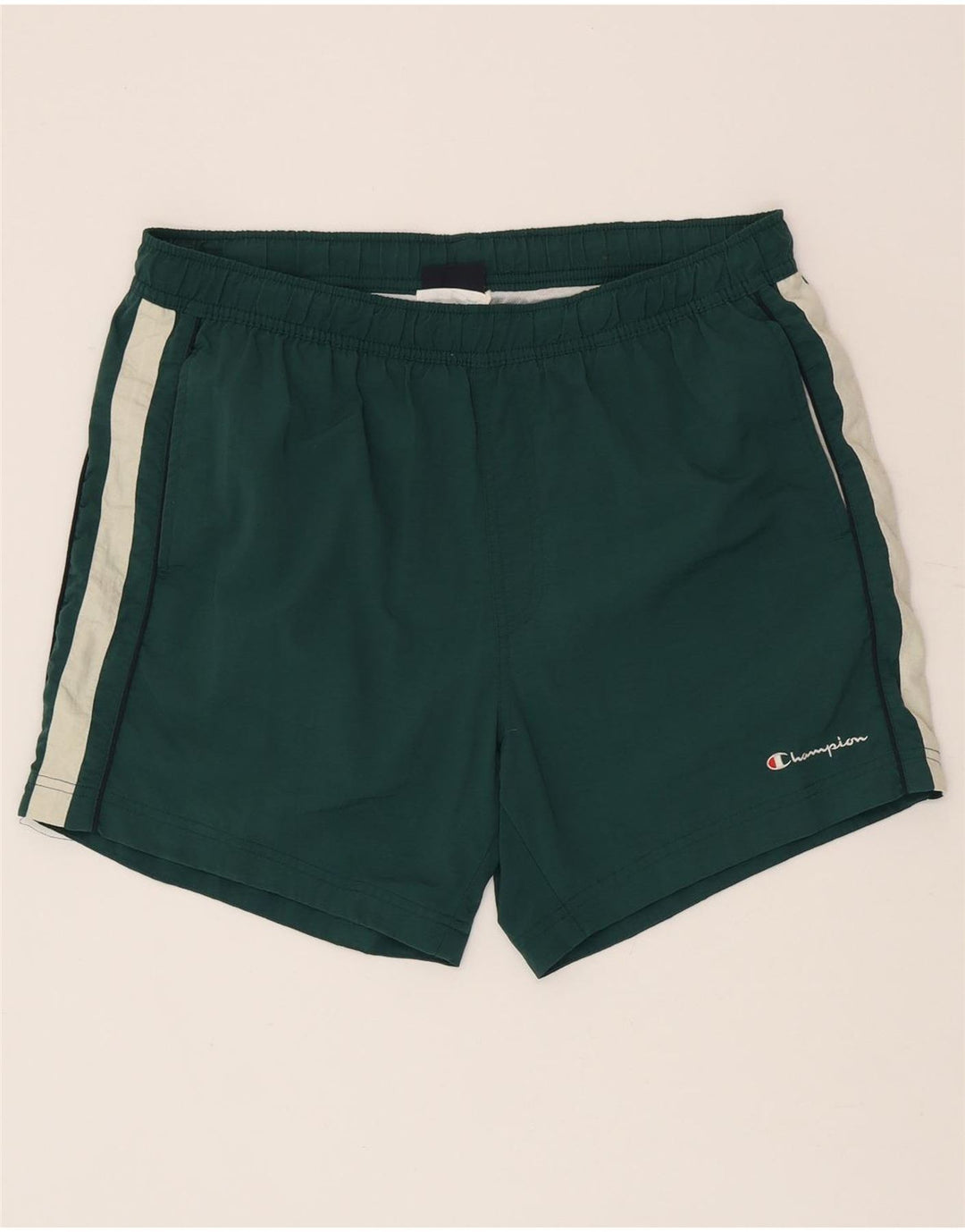 Ανδρικό σορτς κολύμβησης Champion XL Green Colourblock Polyamide