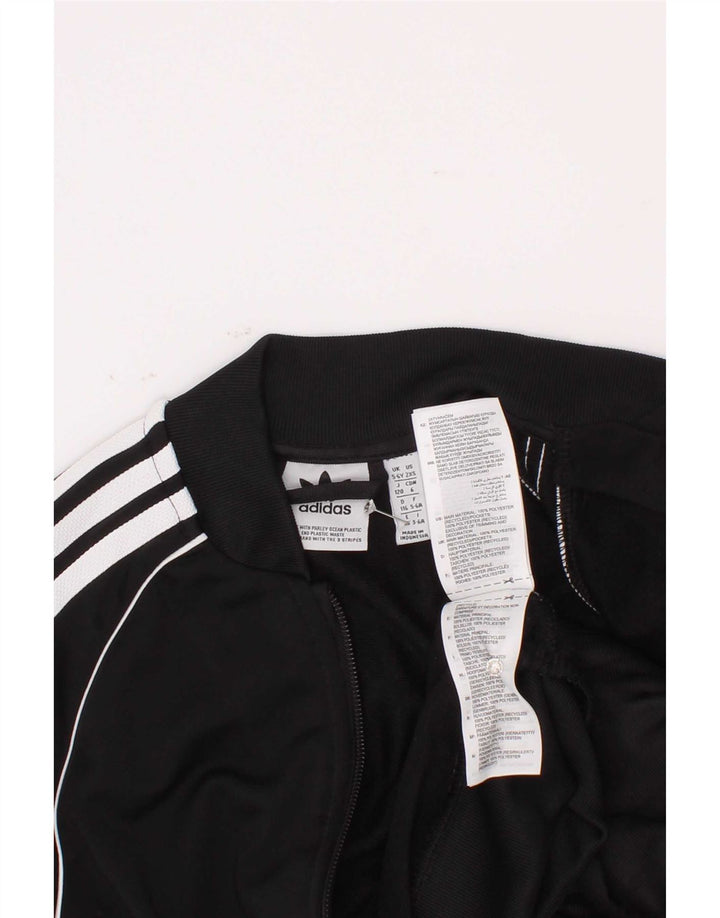 Κορίτσια αθλητική φόρμα Adidas Top Jacket 5-6 Years Black Polyester