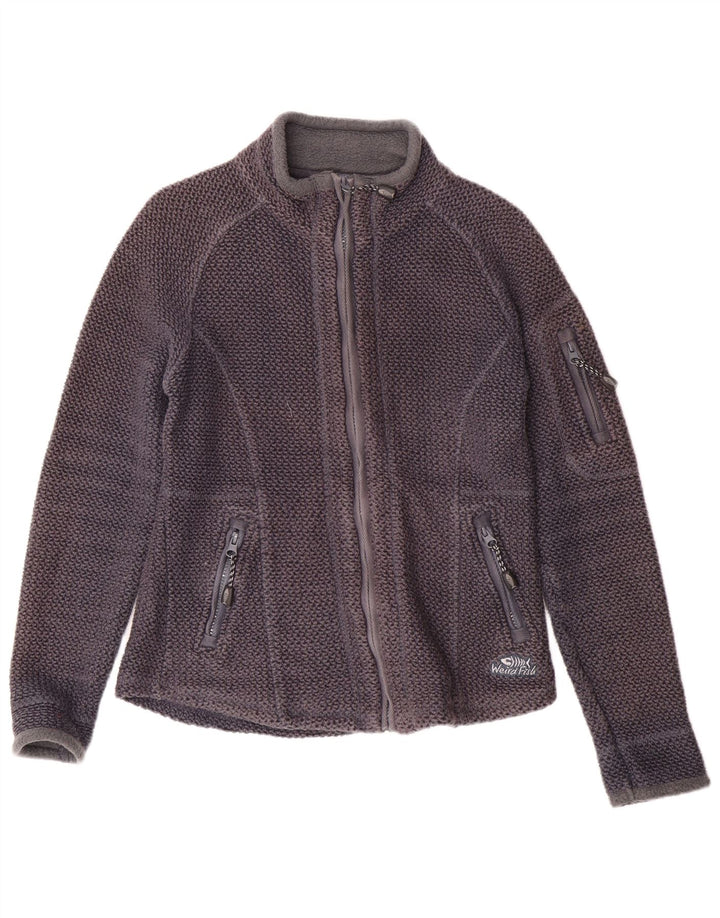 Γυναικεία αθλητική φόρμα WEIRD FISH Top Jacket UK 10 Small Navy Blue Cotton