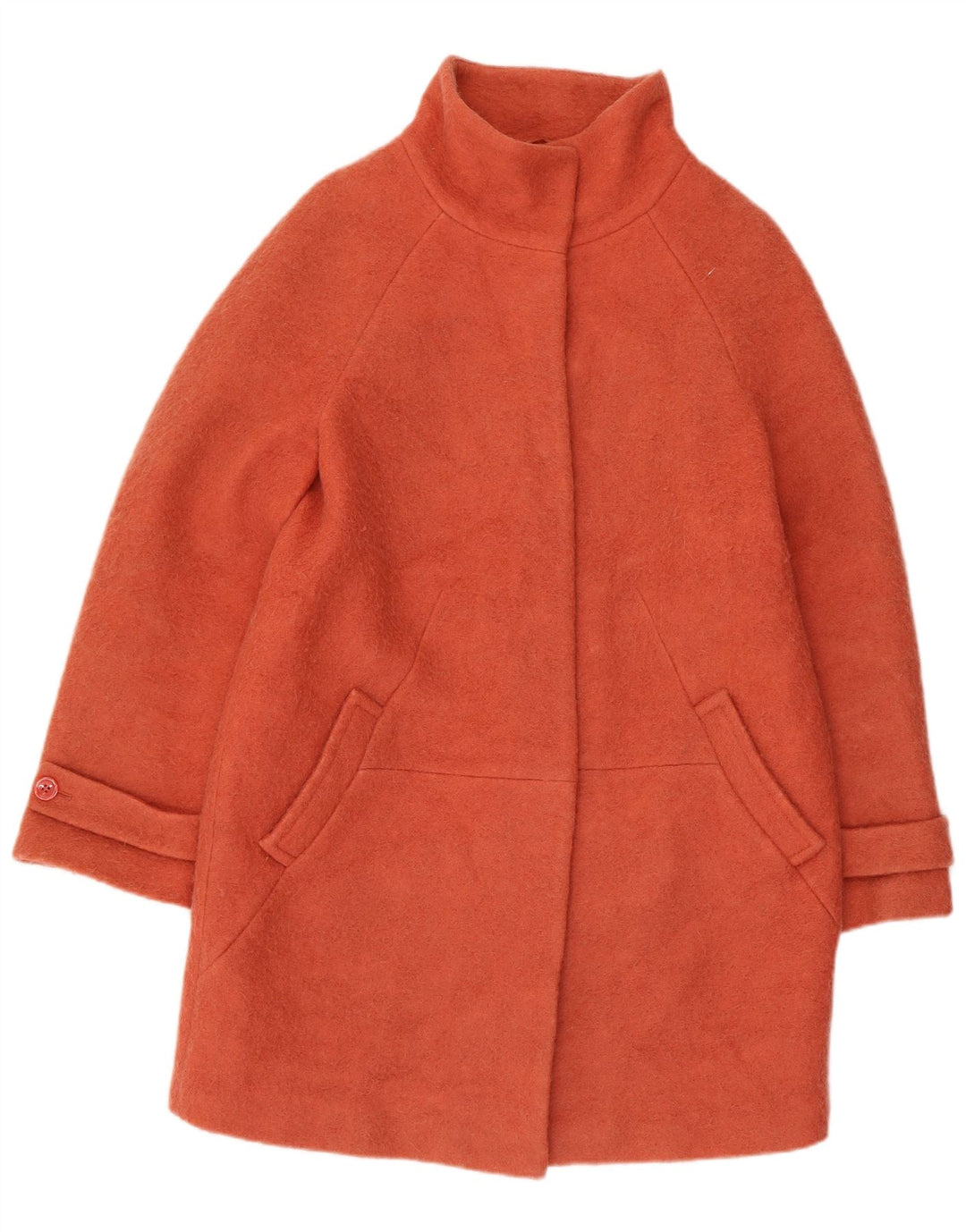 Marks & Spencer Γυναικείο Πανωφόρι UK 14 Large Pink Wool
