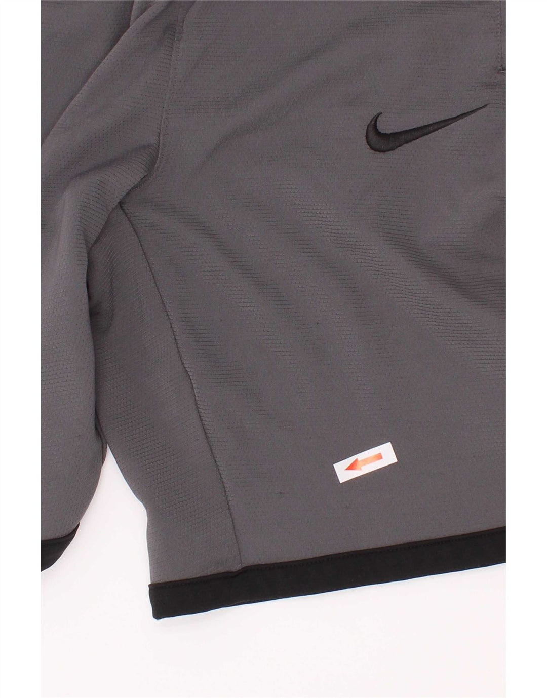 Γραφικό αθλητικό σορτς Nike Boys Dri Fit 12-13 ετών μεγάλο γκρι πολυεστέρα