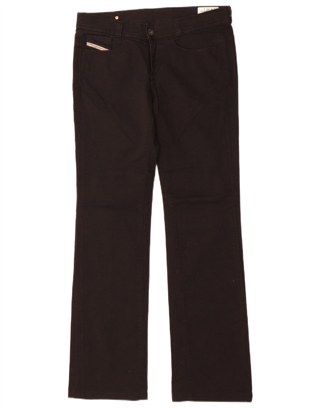 Diesel γυναικείο ίσιο τζιν W29 L32 μαύρο βαμβακερό