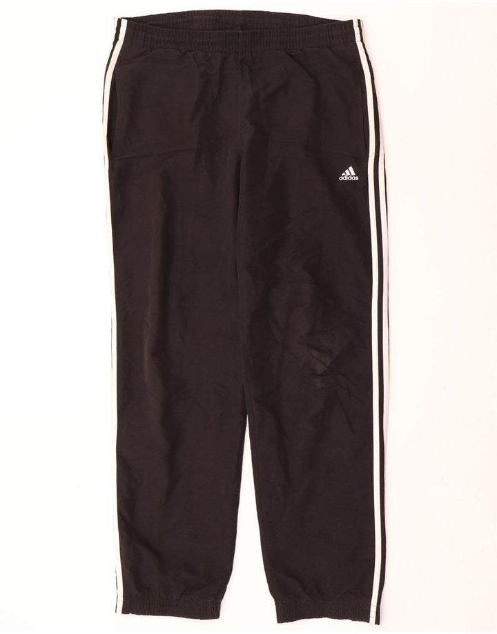 Ανδρική φόρμα Adidas Παντελόνι Joggers Μεσαίο Μαύρο Πολυεστέρα