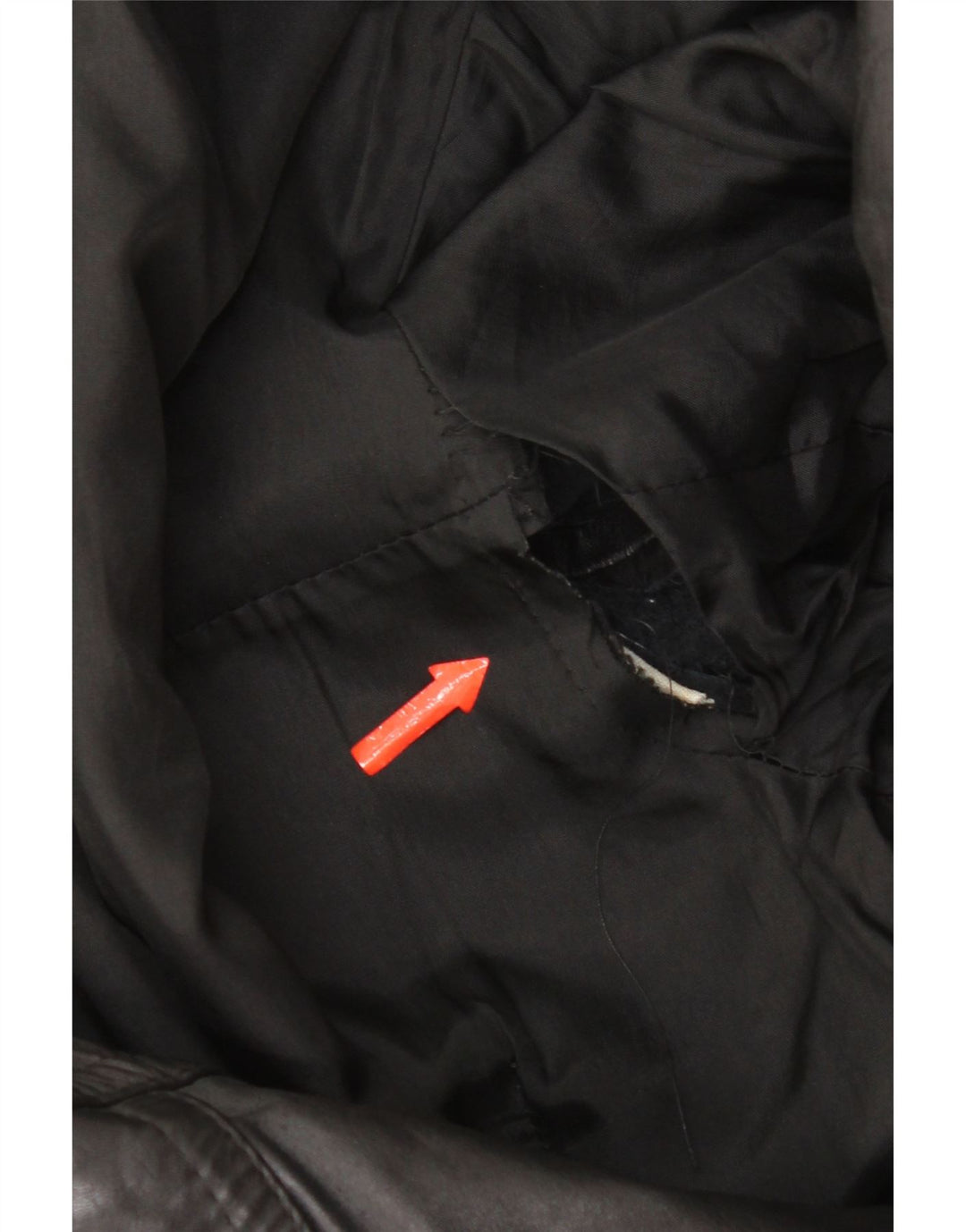 Vintage Ανδρικό Δερμάτινο Μπουφάν UK 38 Medium Black Leather