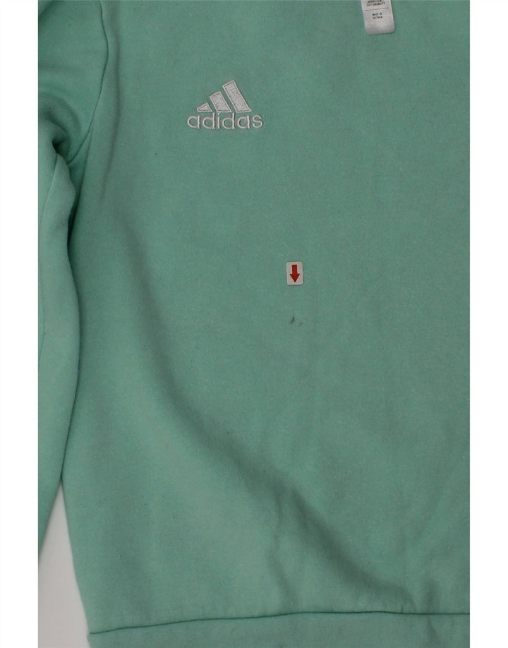 Φούτερ Adidas Boys Jumper 7-8 Years Green Cotton