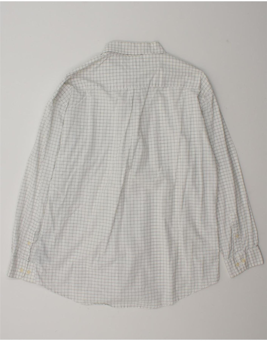 Ανδρικό πουκάμισο Tommy Hilfiger XL White Check Cotton