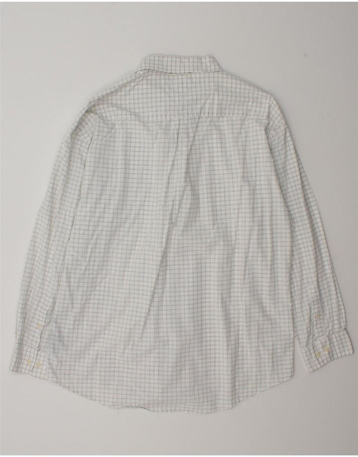 Ανδρικό πουκάμισο Tommy Hilfiger XL White Check Cotton
