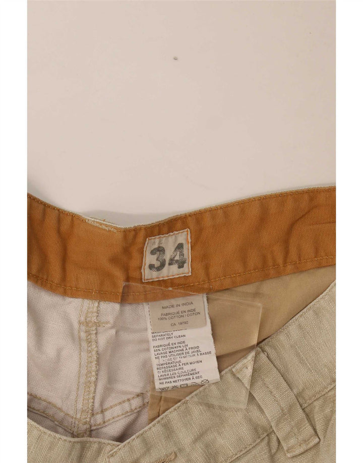Ανδρικό σορτς Cargo Timberland W34 μεγάλο μπεζ βαμβακερό