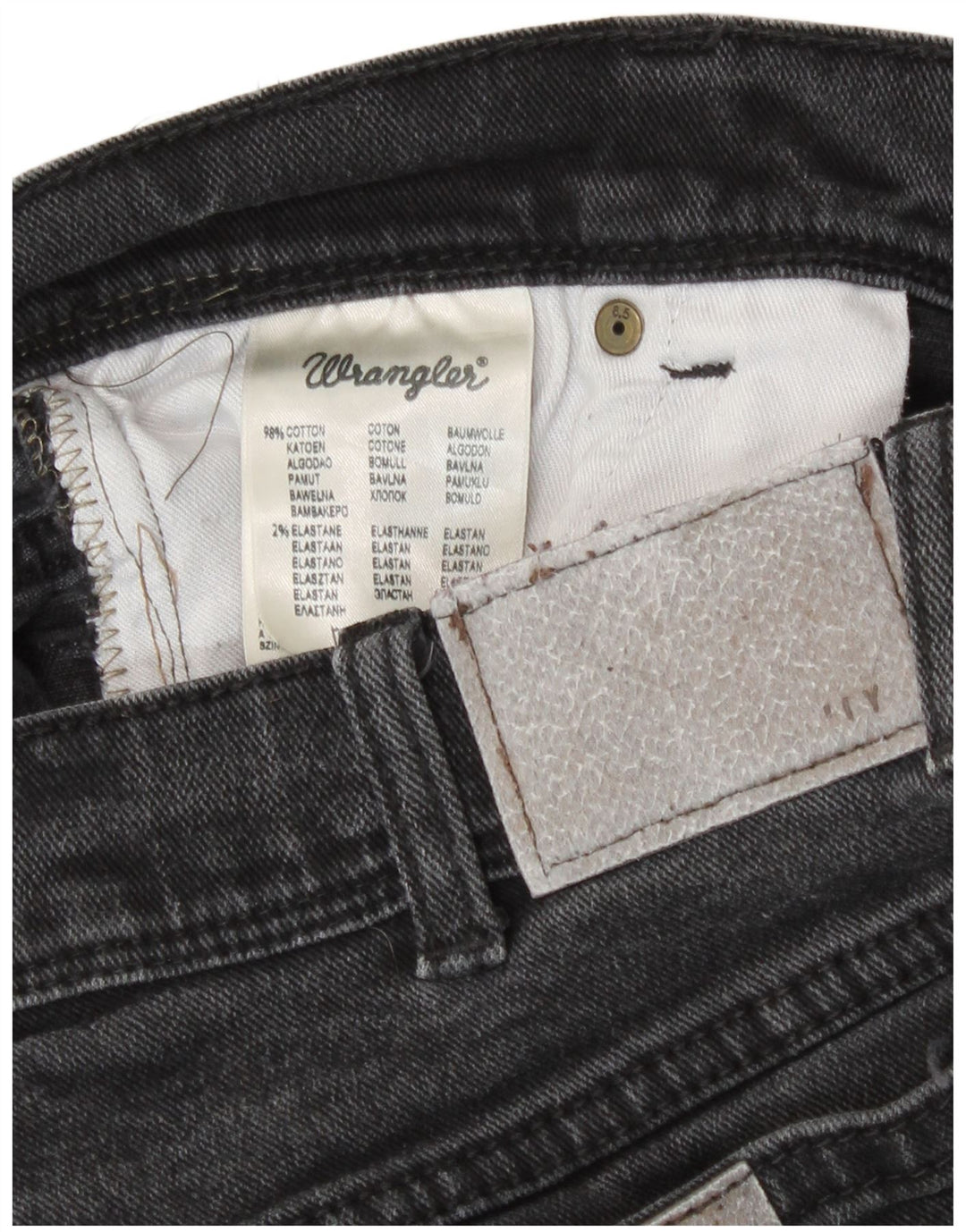 Ανδρικό τζιν ίσιο Wrangler Regular Fit W36 L32 Γκρι βαμβακερό