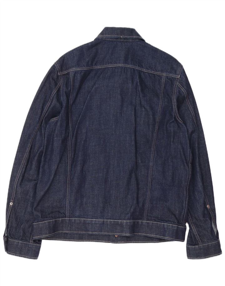 Ανδρικό τζιν μπουφάν G-Star UK 40 Large Navy Blue Cotton