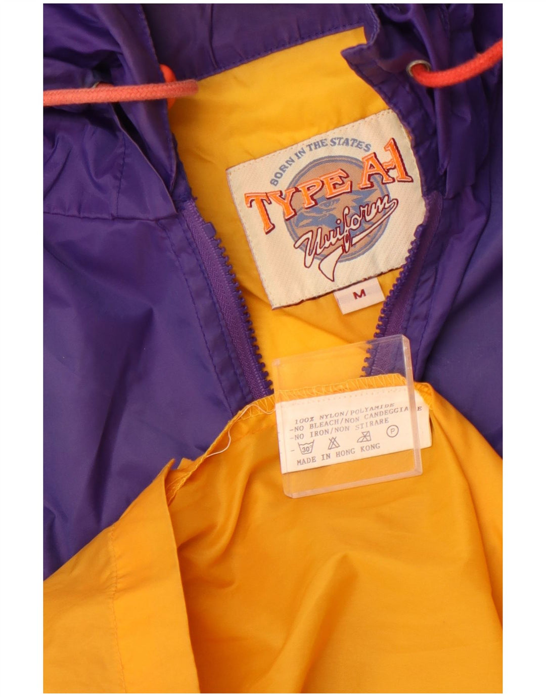 Ανδρικό μπουφάν βροχής UNIFORM Loose Fit Pullover UK 38 Medium Orange