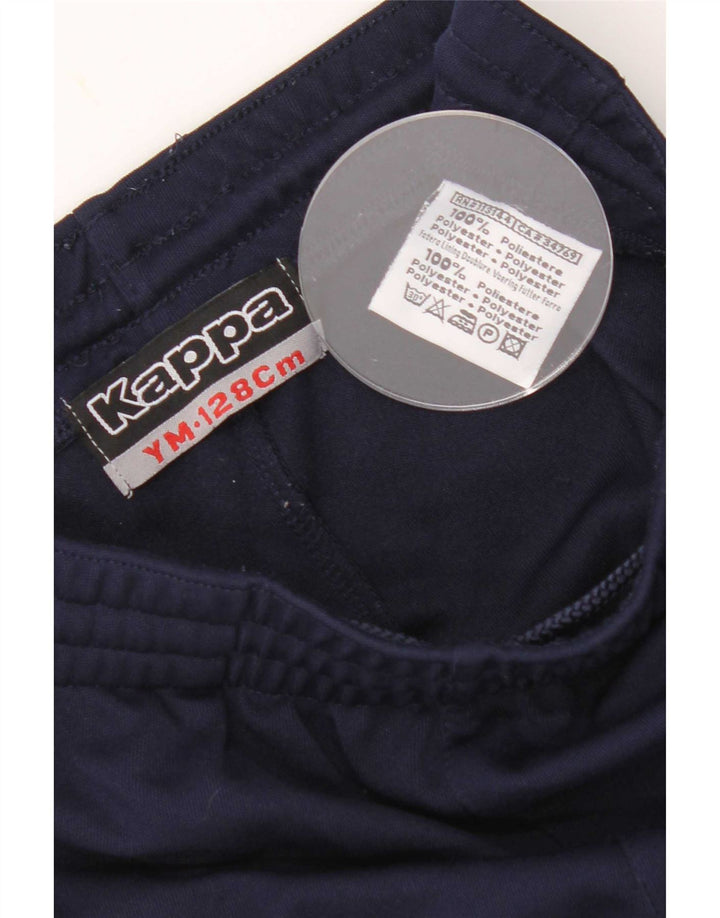 Kappa Boys Sport σορτς 7-8 ετών Medium Navy Blue Polyester