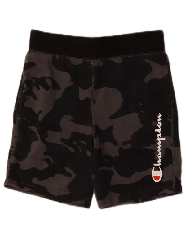 Champion Boys Graphic Sport Short 10-11 Years Medium Black Camouflage