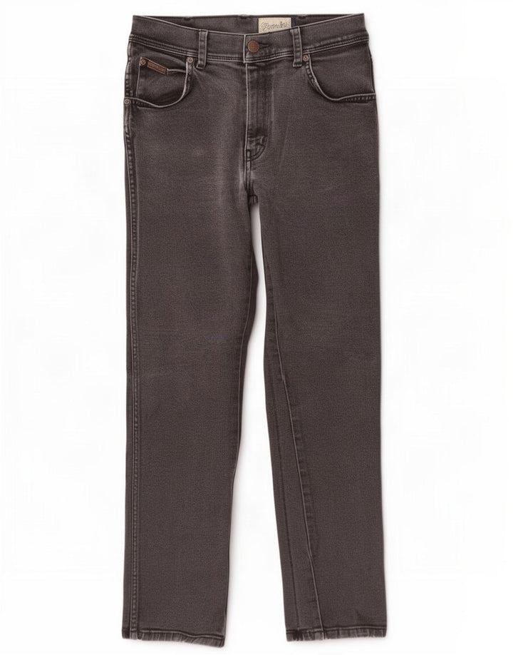 Ανδρικό τζιν ίσιο Wrangler Texas Stretch W32 L30 Γκρι βαμβακερό