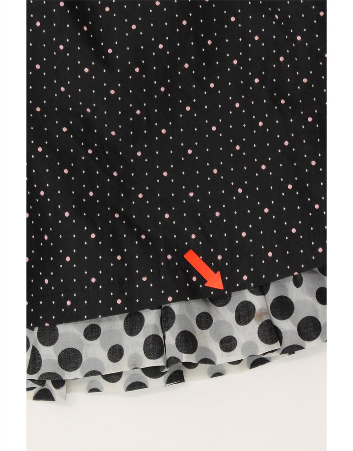 A.YILIAN Γυναικεία Μίνι Φούστα Μεγάλη W30 Μαύρη στίγματα