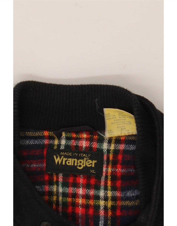 Ανδρικό παλτό Wrangler Windbreaker UK 42 XL Navy Blue Wool
