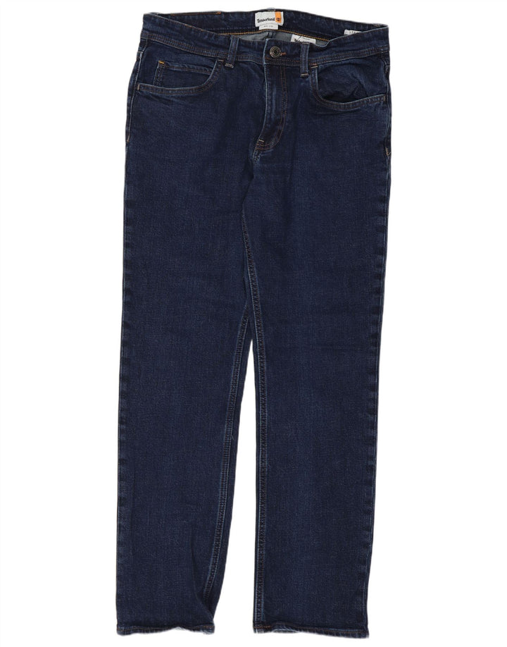 Ανδρικό τζιν Timberland ίσιο W32 L29 Navy Blue Cotton