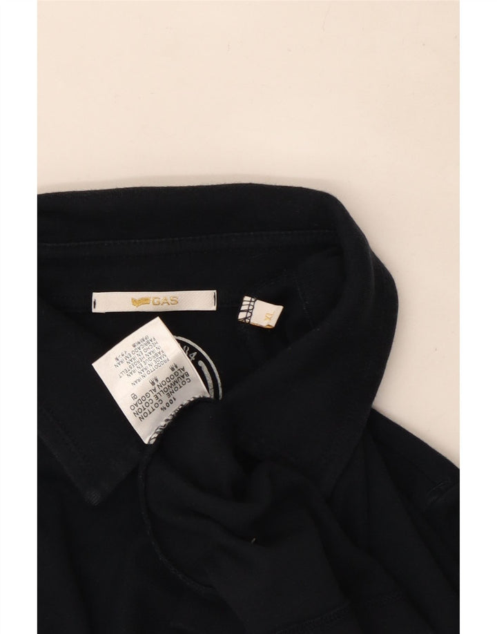 Ανδρικό πουκάμισο Polo Gas XL Navy Blue Cotton