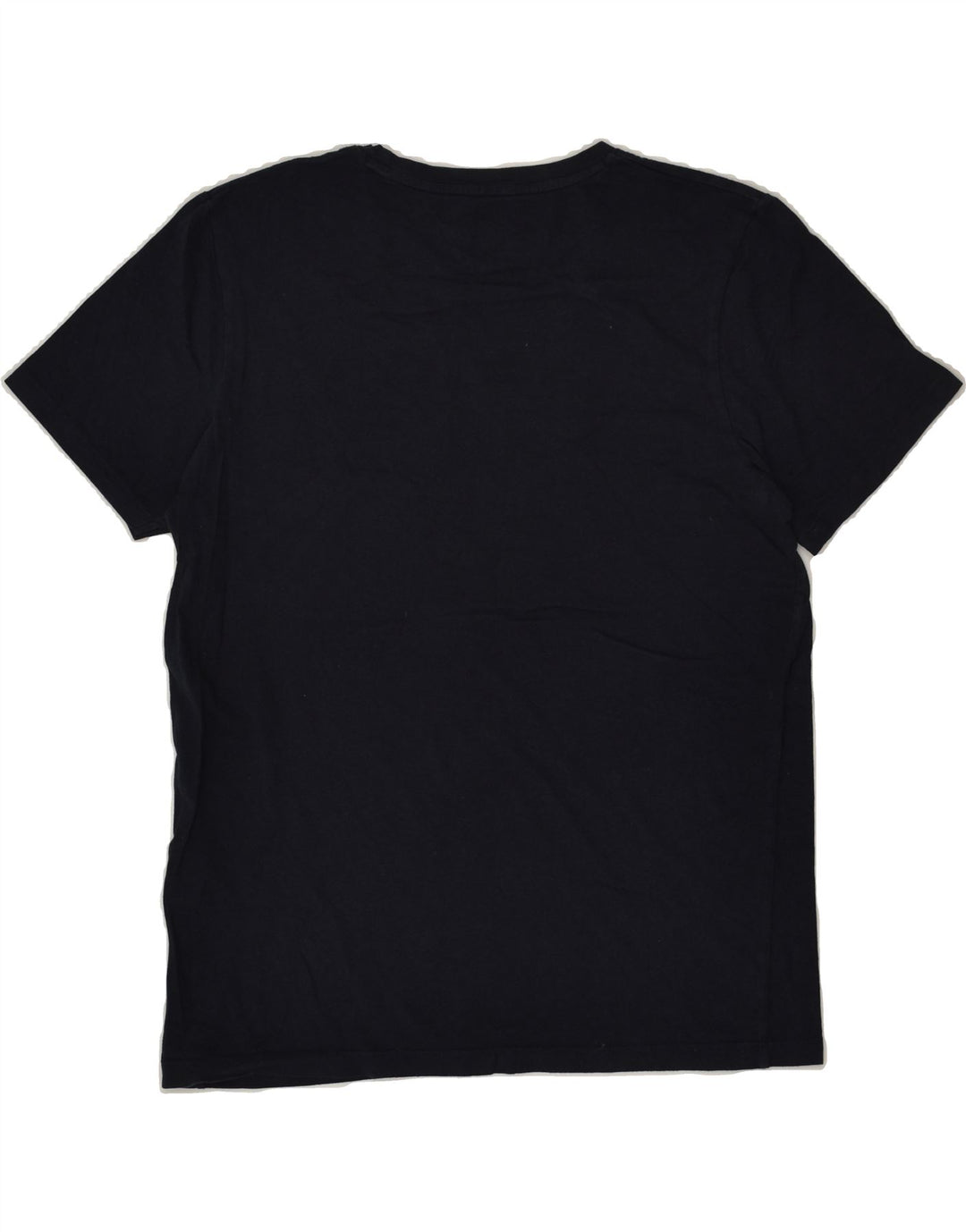 JACK & JONES Mens Graphic T-Shirt Top Large Navy Blue Cotton | Vintage Jack & Jones | Thrift | Second-Hand Jack & Jones | Used Clothing | Messina Hembry 