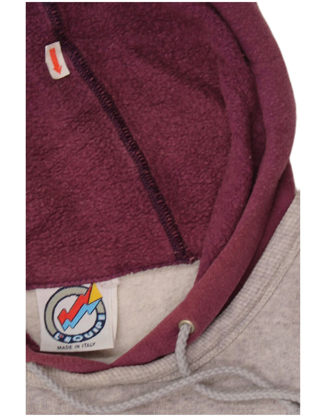 L'Equipe Γυναικεία γραφικά Loose Fit Hoodie Jumper UK 20 2XL Γκρι βαμβακερό