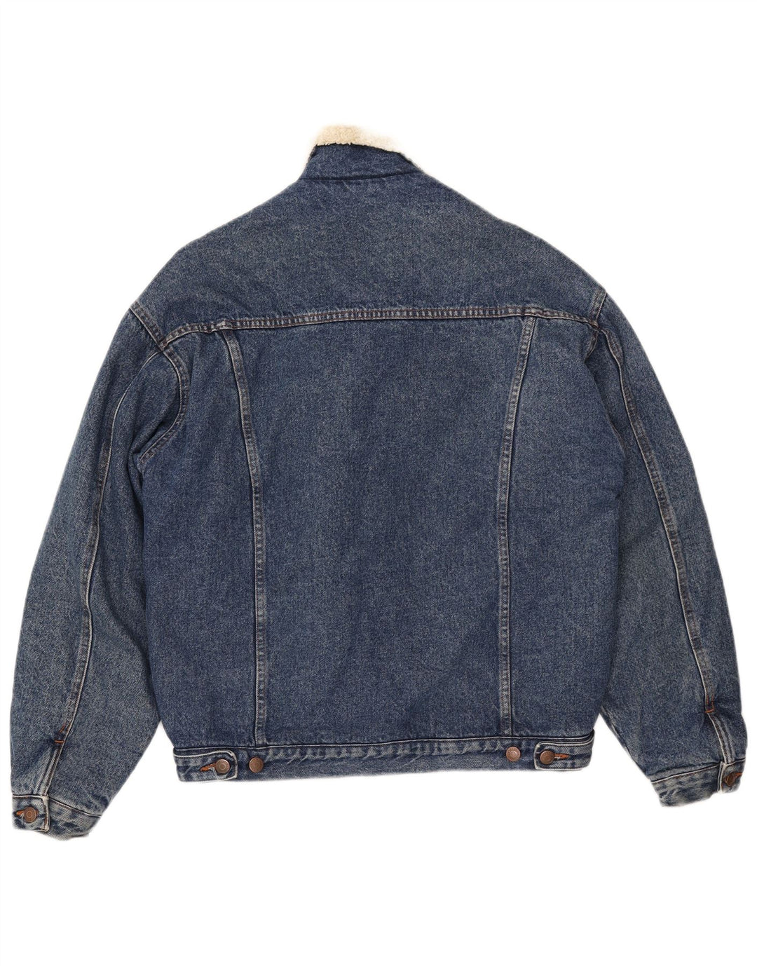 Ανδρικό τζιν μπουφάν CASUCCI Sherpa UK 38 μεσαίο μπλε βαμβακερό