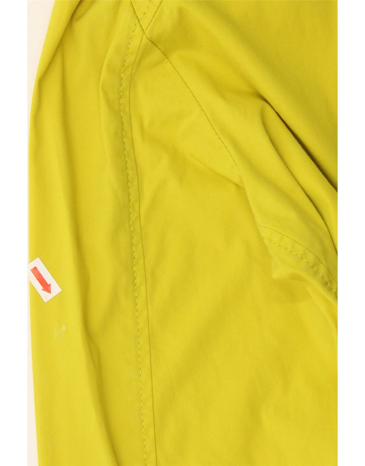 MARCCAIN Womens Pullover Shirt Size 3 Medium Yellow Cotton Vintage Marccain and Second-Hand Marccain from Messina Hembry 