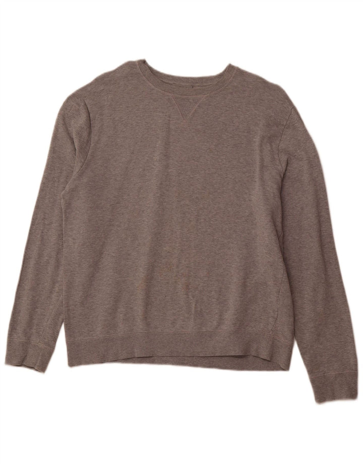 Ανδρικό φούτερ COS Jumper μεγάλο γκρι βαμβακερό