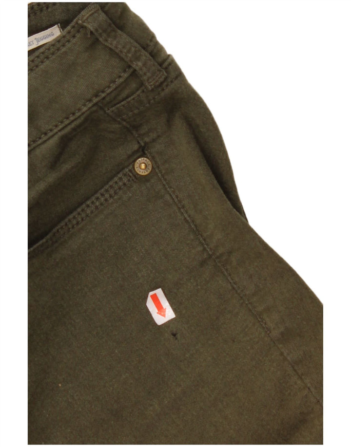 FAT FACE Γυναικεία Jegging Τζιν UK 10 Small W28 L28 Πράσινο βαμβακερό