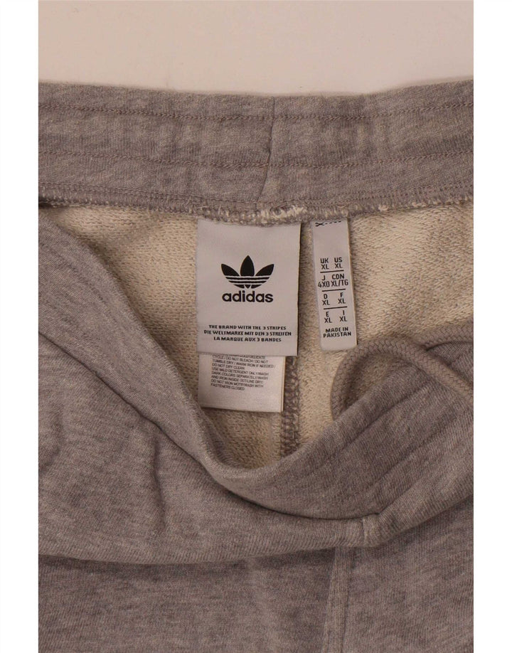Ανδρικό αθλητικό σορτς Adidas XL γκρι βαμβακερό