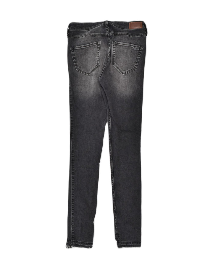 HOLLISTER Womens High Rise Skinny Jeans W25 L29 Grey Cotton | Vintage Hollister | Thrift | Second-Hand Hollister | Used Clothing | Messina Hembry 
