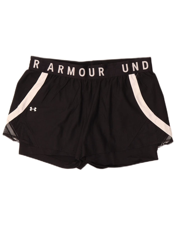 Γυναικείο αθλητικό σορτς UNDER Armour Heat Gear UK 18 XL μαύρο χρώμα
