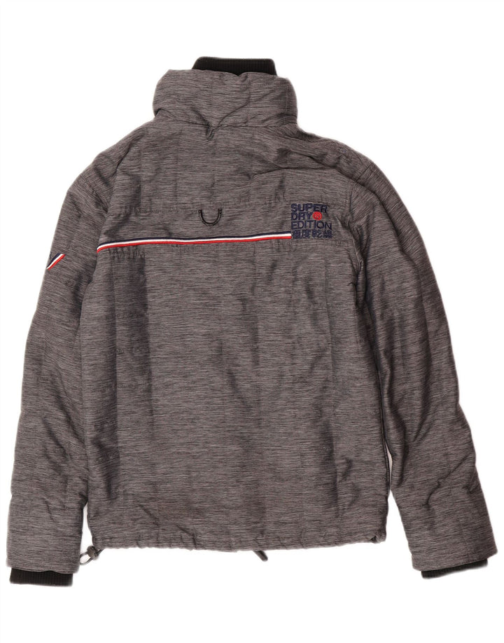 Ανδρικό μπουφάν Windbreaker Superdry UK 34 XS Grey Nylon