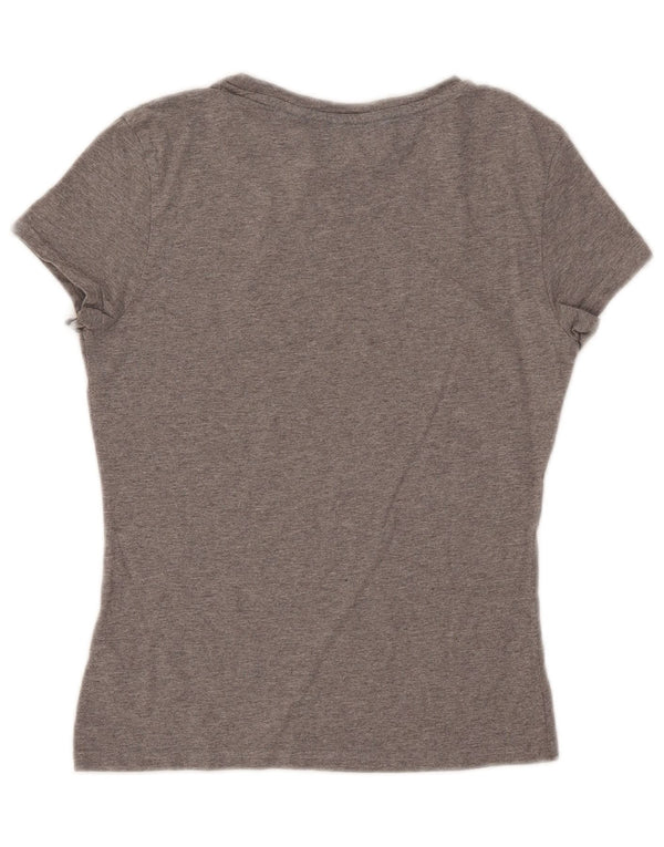 Γυναικείο γραφικό μπλουζάκι Jack Wills Top UK 6 Small Grey Flecked Cotton