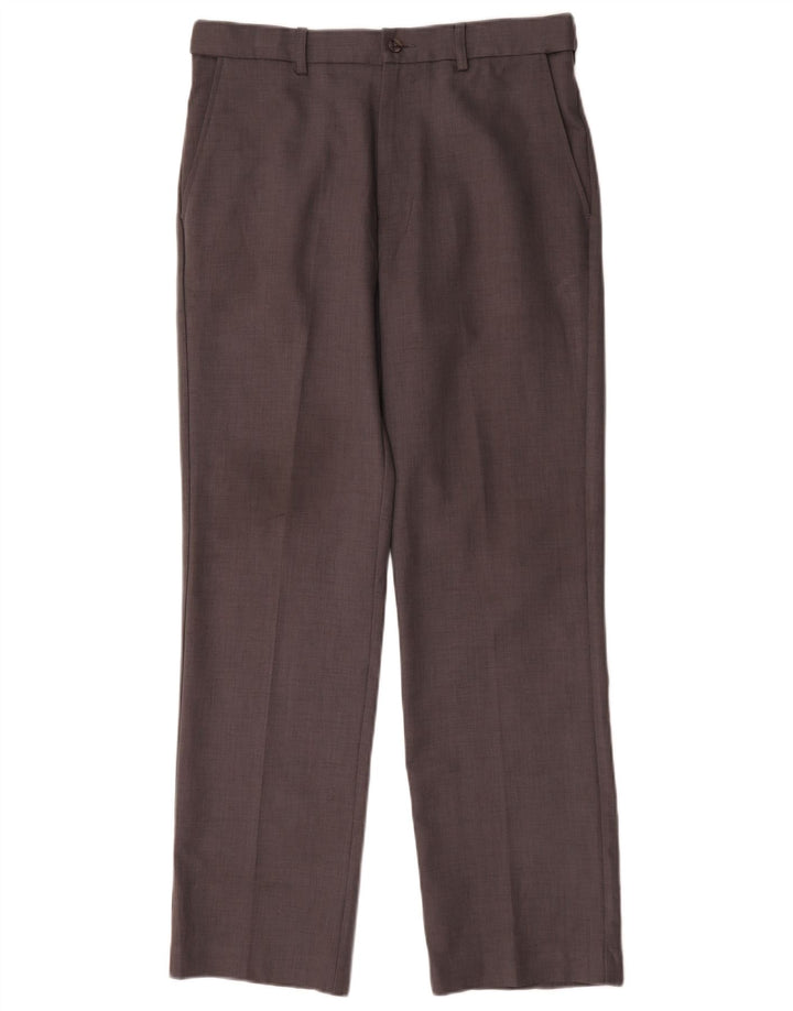 Farah Ανδρικό ίσιο παντελόνι Chino W32 L31 Γκρι Πολυεστέρας