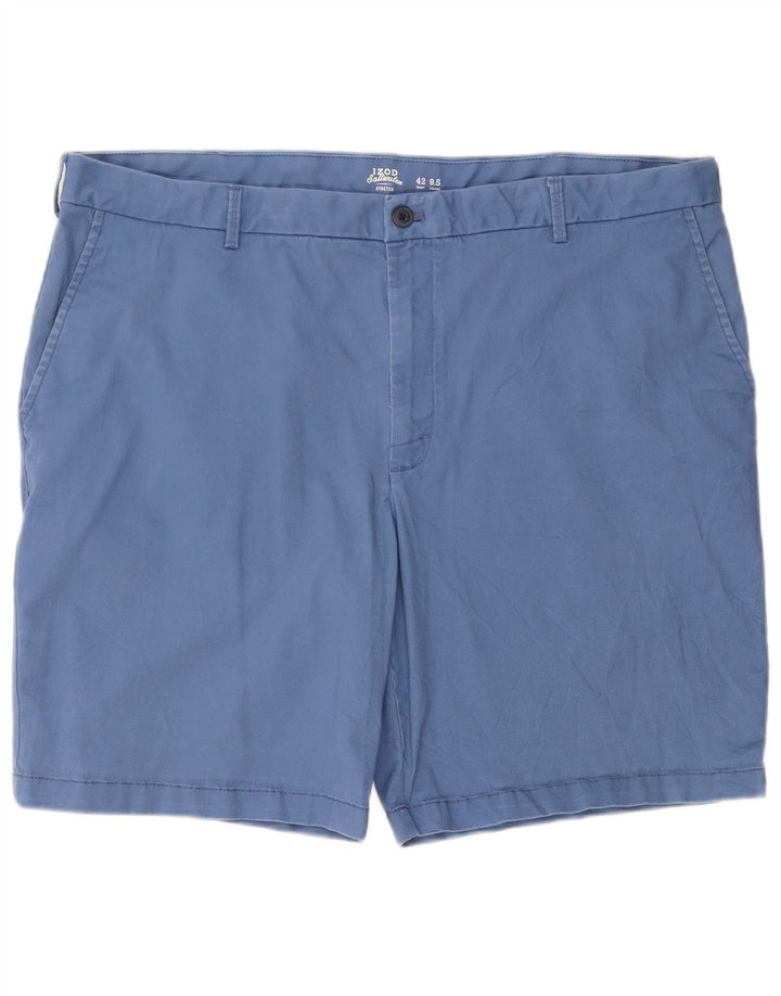 Ανδρικό σορτς Chino IZOD Stretch W42 2XL Μπλε βαμβακερό