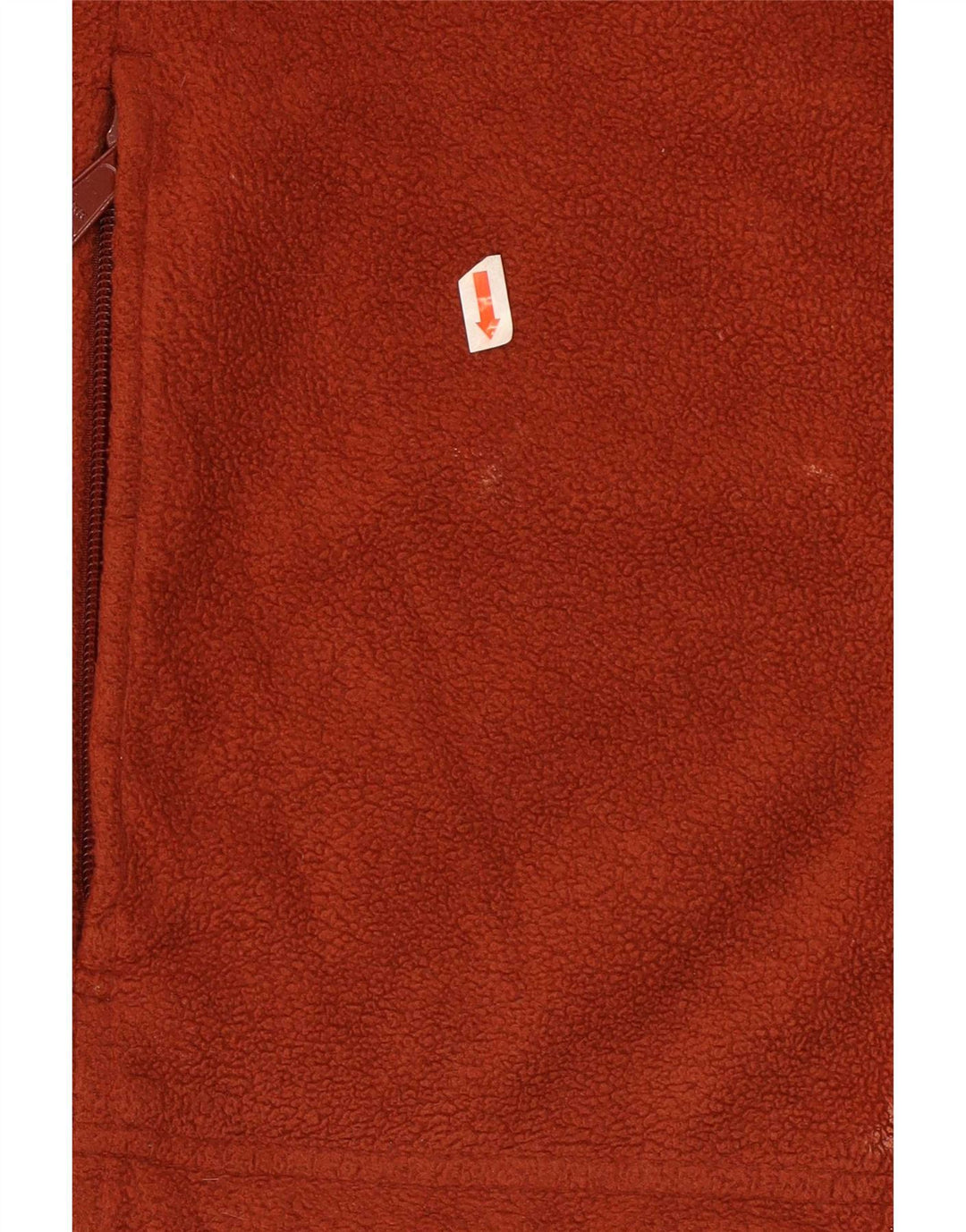 Champion Mens Fleece Jacket UK 38 Medium Brown Polyester