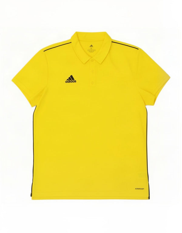 Adidas Ανδρικό Aeroready Πόλο Μπλουζάκι XL Κίτρινο Πολυεστέρας