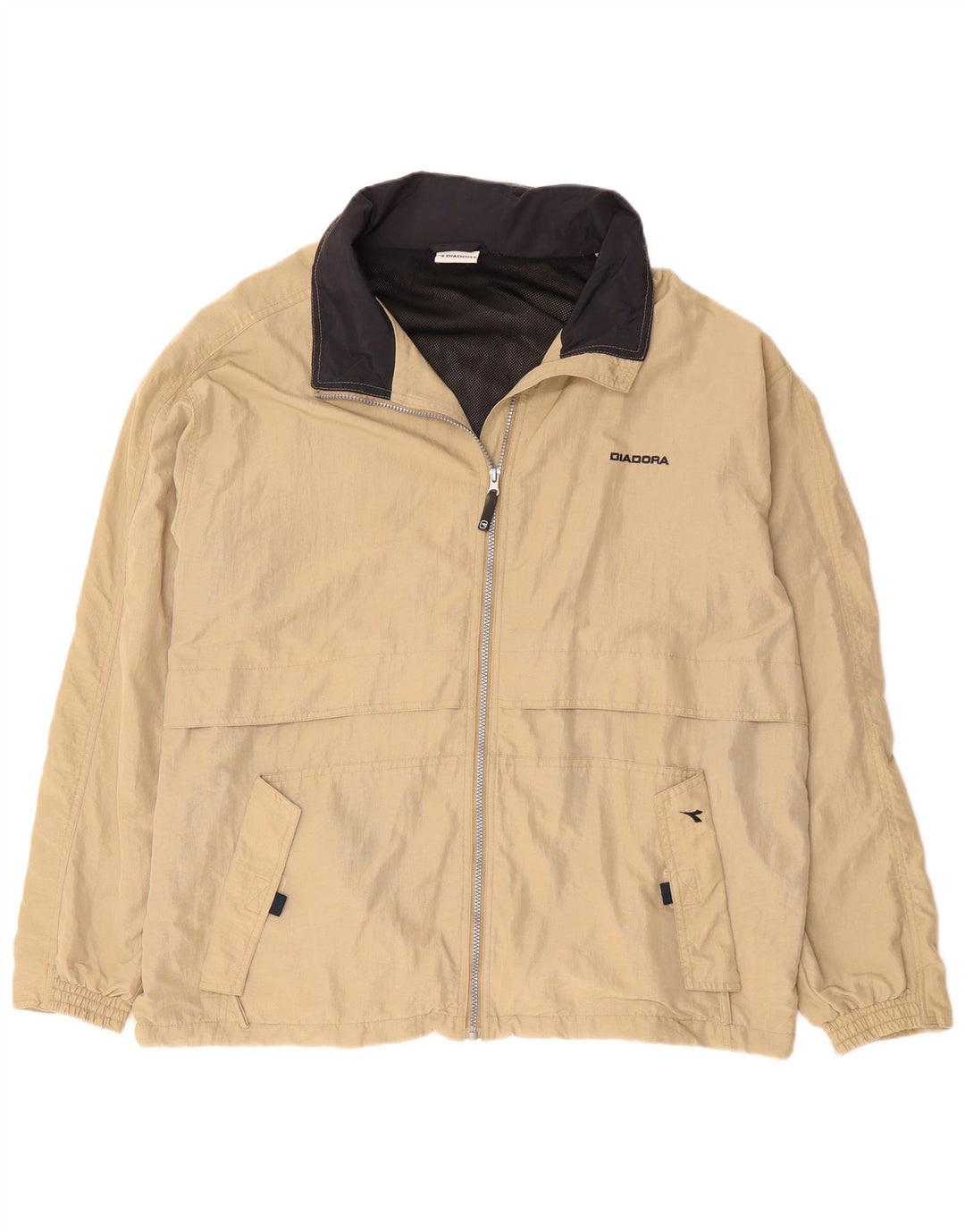 Diadora Ανδρικό μπουφάν βροχής UK 42 XL Beige Polyamide